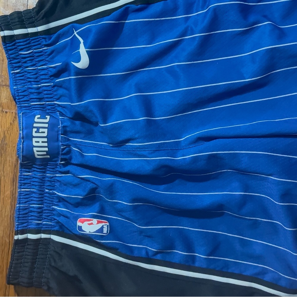 Nike Magic Blue and Black Basketball Shorts